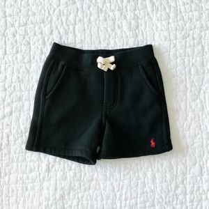 Polo Ralph Lauren Baby/Toddler Fleece Black Shorts Size 12M